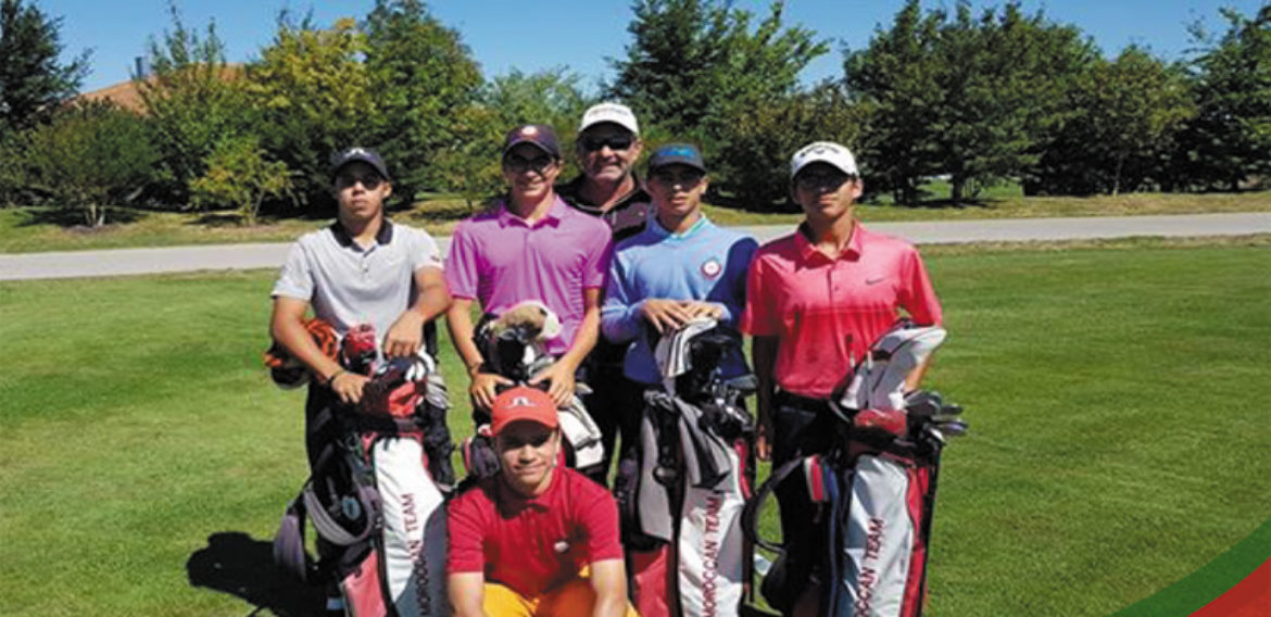 Fédération Royale Marocaine de Golf est à Munich, avec Jean-Marie Kazmierczak.