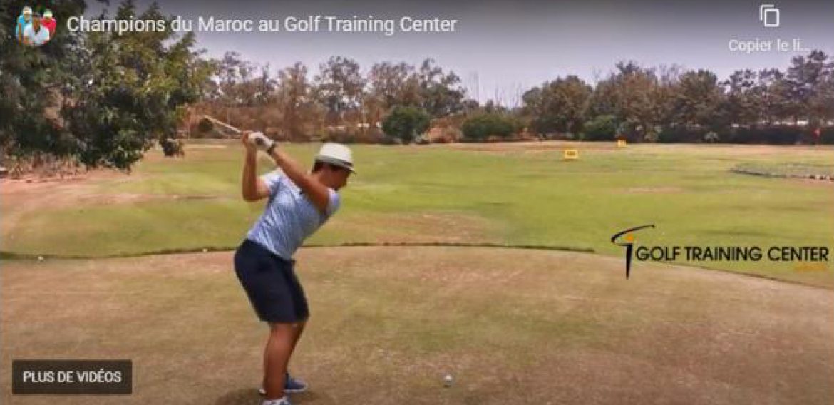 Champions du Maroc au Golf Training Center