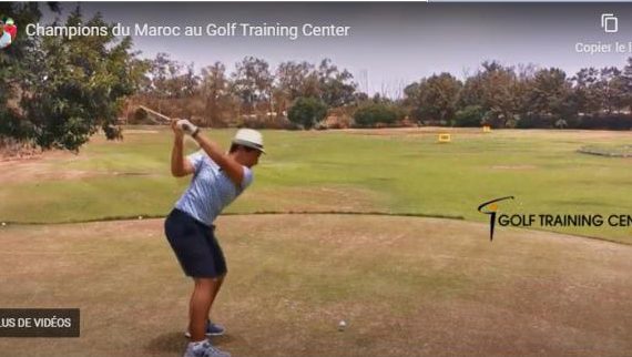 Champions du Maroc au Golf Training Center
