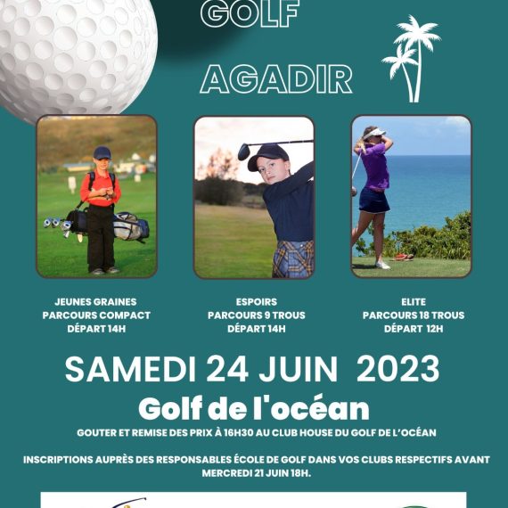 Trophée des écoles de golf d Agadir au golf de l océan 2023